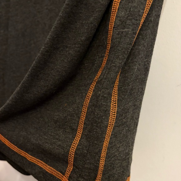 Men's Dark Gray Organic Crew Neck Shirt - Picture 6 of 8